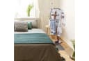 relaxdays Herrendiener Wallnussoptik Kleiderbutler mit Ablage Bild 5