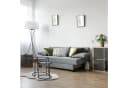 relaxdays Satztisch Beistelltische 2er Set Glas Schwarz Bild 3