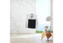 relaxdays Herrendiener Stummer Diener Weiß Silber Bild 1