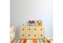 relaxdays Schreibtisch Organizer Bambus mit 2 Schubladen und ausziehbarem Regal Bild 3