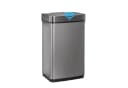 relaxdays Sensor Mülleimer 60l Grau Edelstahl Bild 2