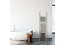 relaxdays Handtuchleiter Bambus Faltbar Braun Bild 3