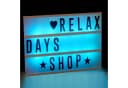 RELAXDAYS LED Dekolicht Lightbox mit Farbwechsel Weiß/Schwarz Bild 5