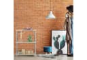 relaxdays Regal 3 Ebenen Holzoptik Silber Modernes Standregal Bild 3