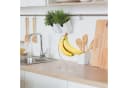 relaxdays Bananenhalter mit Haken Silber Eisen Bild 5