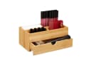 RELAXDAYS Make-Up Organizer Bambus Kosmetik Organizer mit Schublade Bild 2