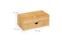 RELAXDAYS Make-Up Organizer Bambus Kosmetik Organizer mit Schublade Bild 4