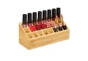 RELAXDAYS Make-Up Organizer Lippenstifthalter 24 Fächer Bambus Bild 2