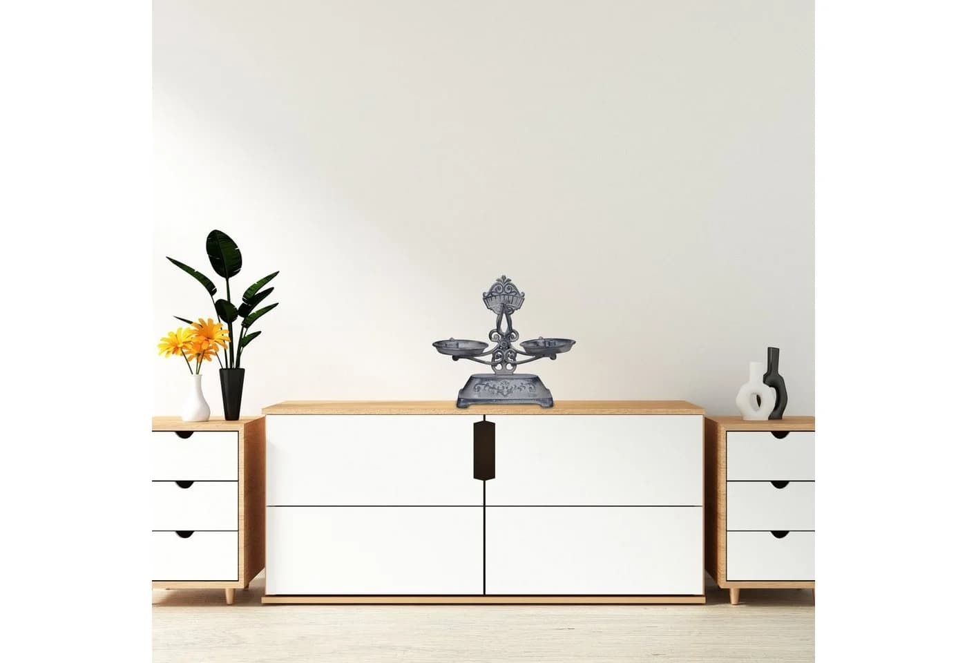 relaxdays Dekofigur Deko Waage antik Gusseisen - Bild 5