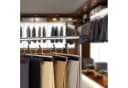 relaxdays Kleiderbügel Hosenspanner 12 Stück Schwarz Bild 5