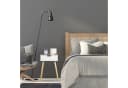relaxdays Nachttisch weiß mit Schublade, skandinavisches Design Bild 1