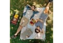 relaxdays Klappgrill Holzkohlegrill Schwarz/Silber Bild 1