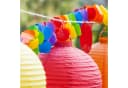 relaxdays LED Lampion Set 20-tlg. Bunt Papier Bild 5
