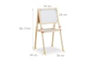 relaxdays Standtafel Kinder mit Whiteboard höhenverstellbar Bild 4