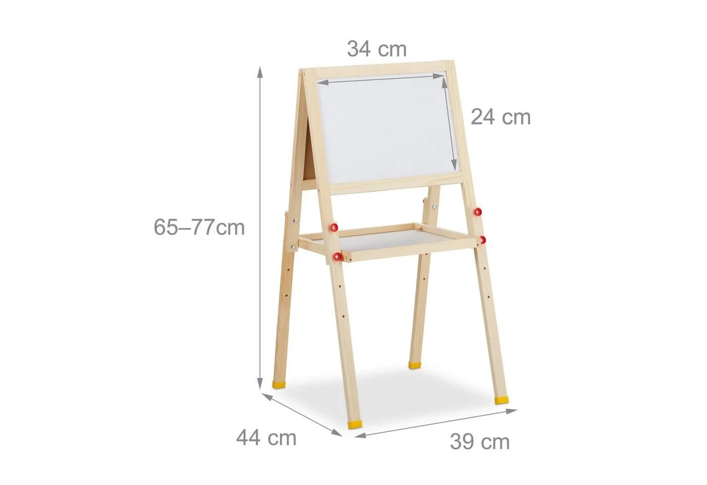 relaxdays Standtafel Kinder mit Whiteboard höhenverstellbar - Bild 4