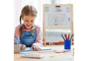 relaxdays Standtafel Doppelseitig für Kinder Höhenverstellbar Bild 1