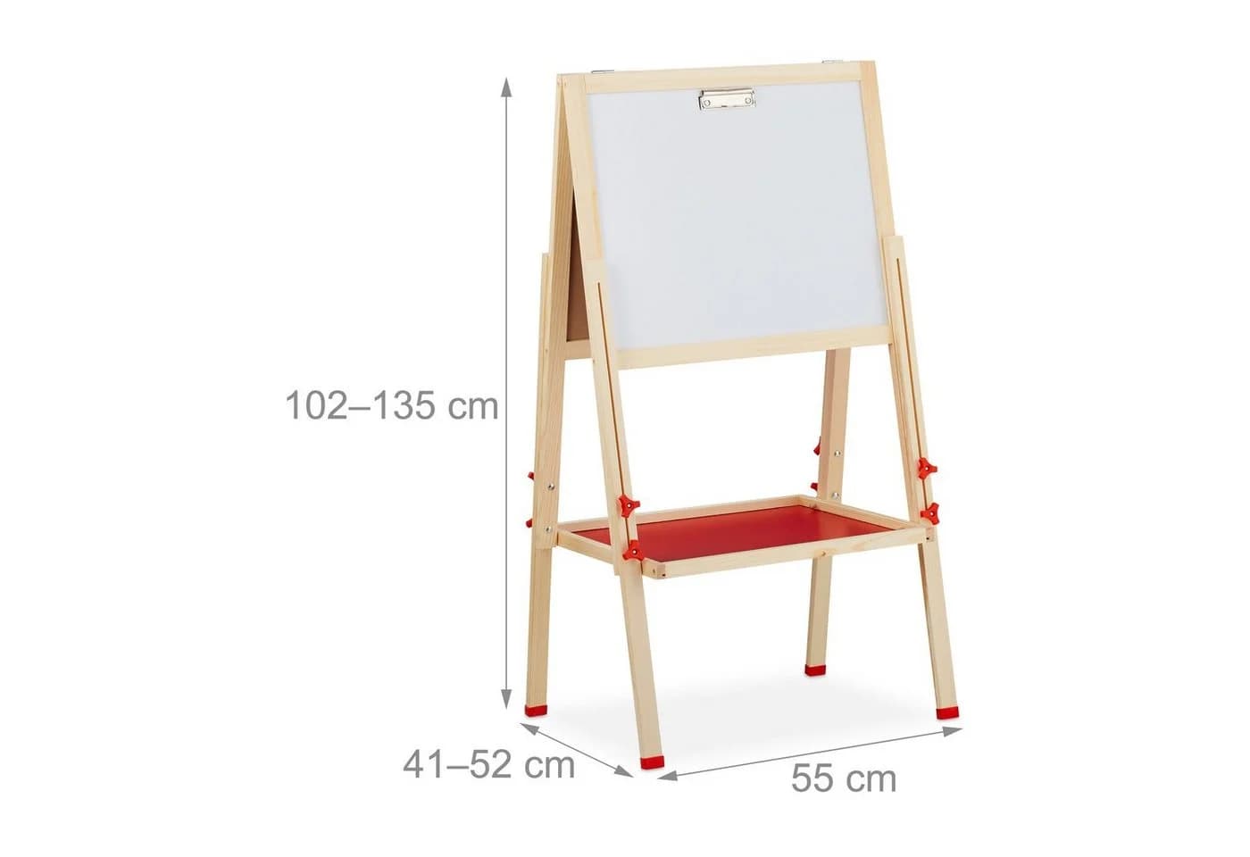 relaxdays Standtafel Doppelseitig für Kinder Höhenverstellbar - Bild 4