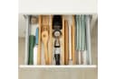 relaxdays Schubladentrenner Bambus 4er Set Natur Bild 1