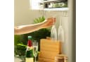relaxdays Gläserhalter Weinglashalter Schrankeinsatz Silber Bild 5