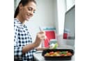 relaxdays Lunchbox 10er Set Meal Prep Boxen Schwarz Transparent Bild 5