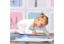 relaxdays Steckregal Kinderzimmer mit 12 Fächern Rosa Bild 5
