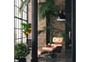 relaxdays Blumenständer Bambus Weiß Verstellbar Bild 5