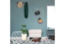 relaxdays Wandgarderobe Industrial Braun Gusseisen Bild 5