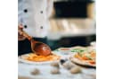relaxdays Pizzablech 4er Set rund Grau Carbonstahl Bild 3