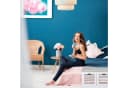 relaxdays Sitztruhe mit 3 Körben und Polsterbank Weiß Bild 3
