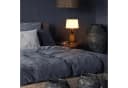 relaxdays Tischleuchte Ananas Gold Stoffschirm Bild 1