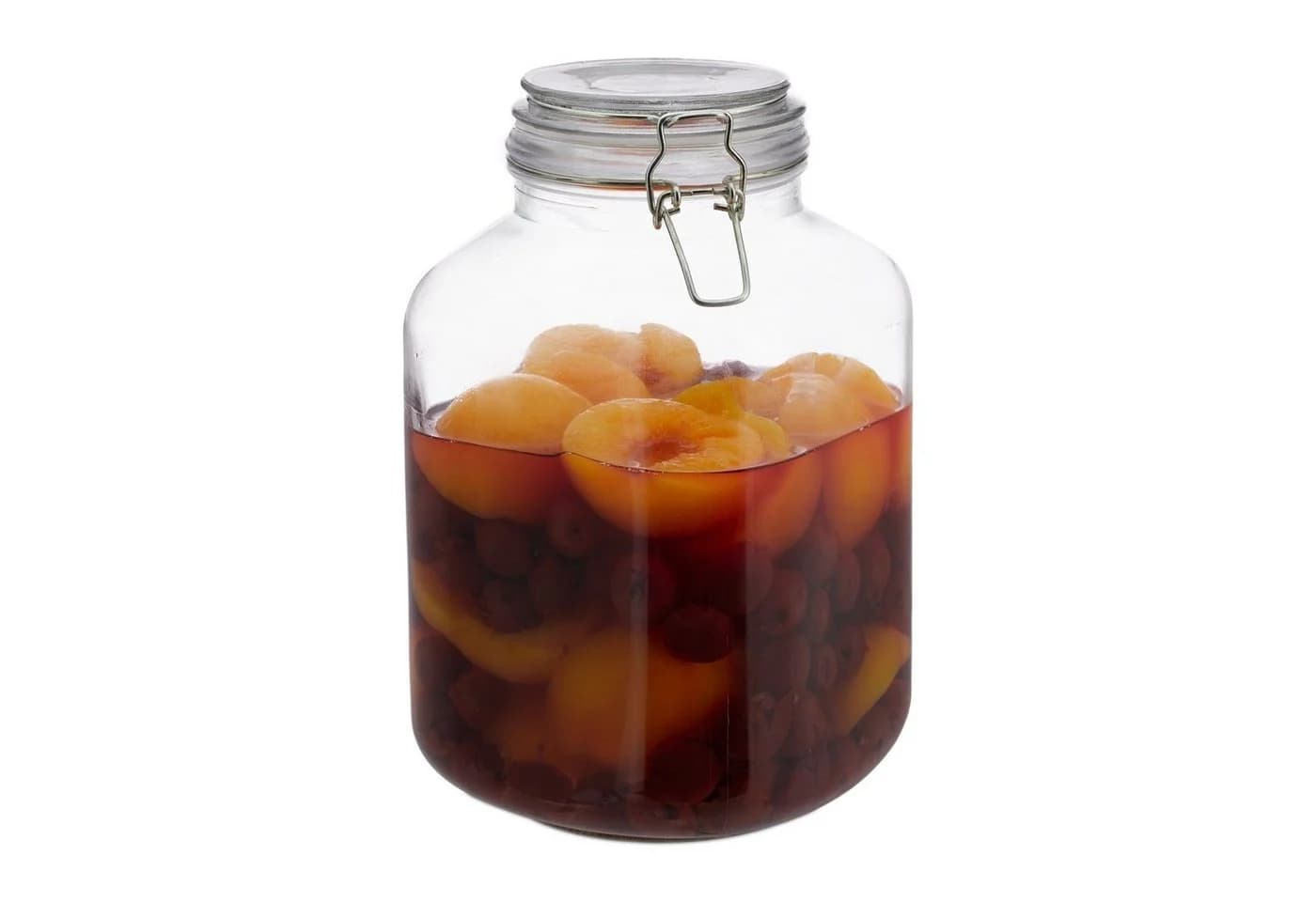 relaxdays Einmachglas 3L Glas Drahtbügel 2er Set - Bild 2
