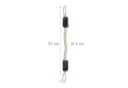 relaxdays Türkordel Klemmschutz 4er Set Beige/Grau Bild 4