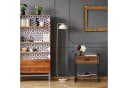 relaxdays Nachttisch Industrial Braun/Schwarz mit Schubfach Bild 5