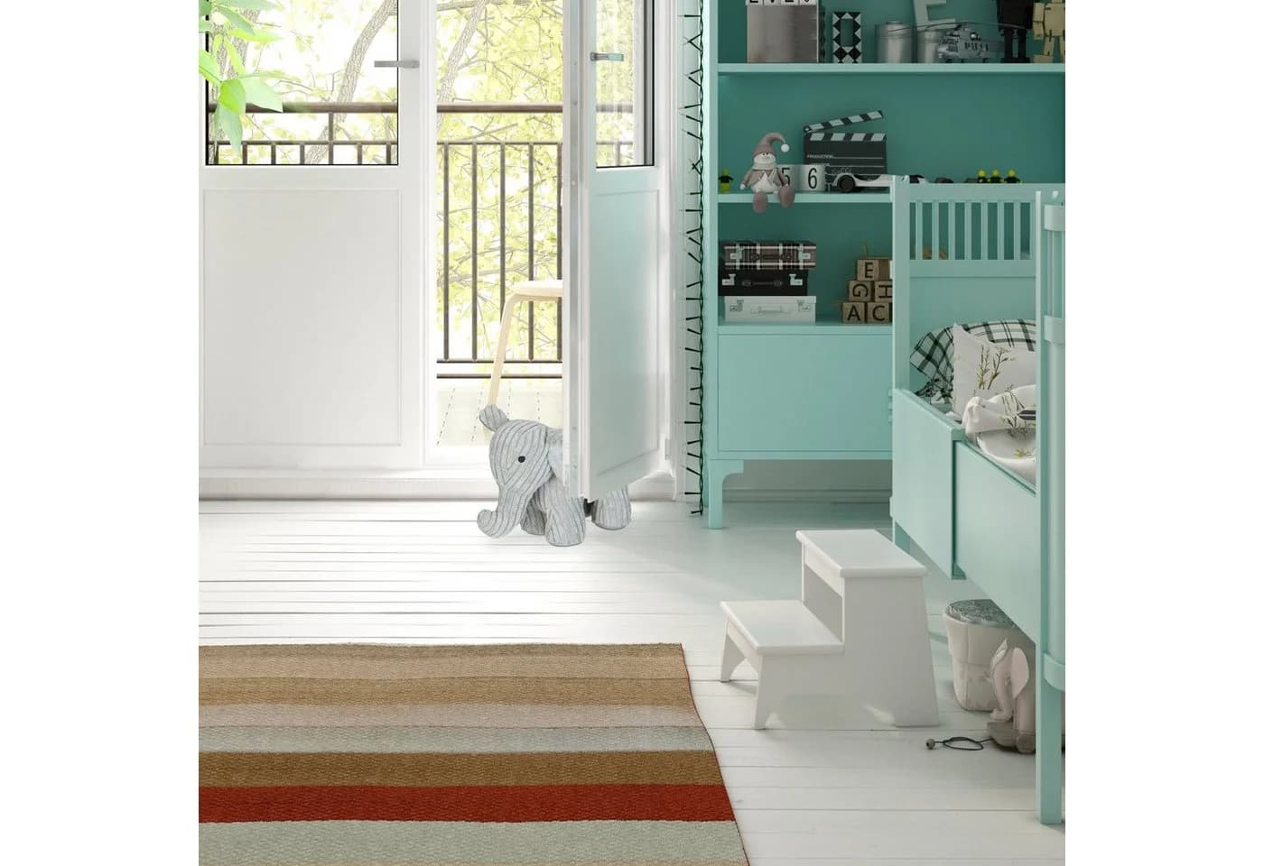 RELAXDAYS Türstopper Elefant Grau Stoff - Bild 5