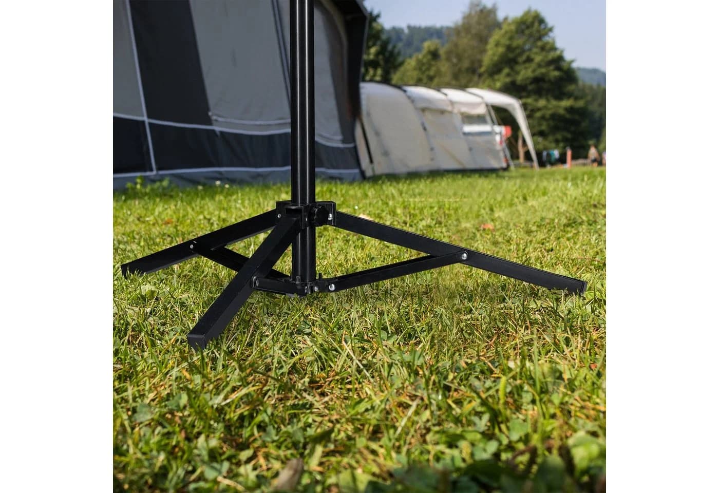 RELAXDAYS Sonnenschirmständer Klappbar Schwarz