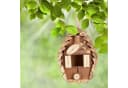RELAXDAYS Mini Vogelhaus Holz Natur Unbehandelt Bild 1