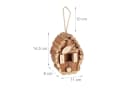 RELAXDAYS Mini Vogelhaus Holz Natur Unbehandelt Bild 4