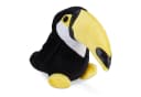 relaxdays Türstopper Tuka Schwarz Gelb Weiß Polyester Bild 2