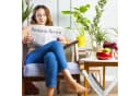 relaxdays Zeitungsständer aus Holz Weiß Bugholz Bild 5