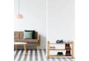 relaxdays Schuhregal Bambus Stapelbar 3 Ebenen Bild 5
