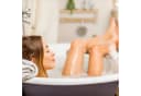 RELAXDAYS Wandregal mit Hakenleiste aus Bambus - Wandhandtuchhalter Natur Bild 3