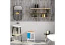 relaxdays Wäschekorb mit Sitz Weiß Landhausstil Bild 1
