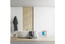 relaxdays Wäschekorb mit Sitz Weiß Landhausstil Bild 5