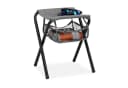 relaxdays Campinghocker faltbar mit Tasche Grau/Schwarz Bild 2