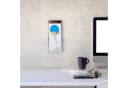 relaxdays Flyer-Aufsteller DIN Lang Transparent 2er-Pack Acryl Bild 1