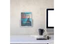 relaxdays Flyer Aufsteller DIN A5 Transparent 2er-Pack Bild 1