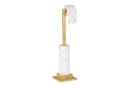 relaxdays Toilettenpapierhalter Bambus Stehend Freistehend Bild 2