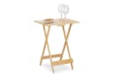 relaxdays Beistelltisch Klapptisch Bambus Bild 2