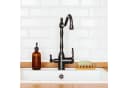 relaxdays Seifenschale Bambus Gitter Design Natur Bild 5