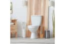 relaxdays Toilettenbürste mit Bambus-Halter Silikon Schwarz/Silber/Natur Bild 5
